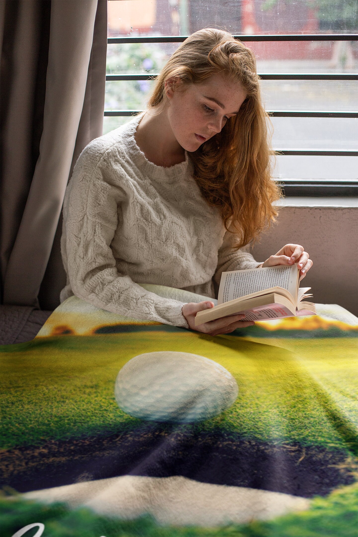 Golf Blanket - Golfer Throw Blanket - Golfing Fleece Blanket - Golf Adult Kid Blanket - Golf Gifts Her Him