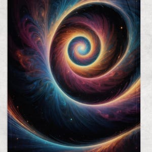 Stardust Swirl Fleece Throw Blanket: Vintage Astrology Fleece, Outer Space Blanket for Dark Academia and Decor Celestial Décor