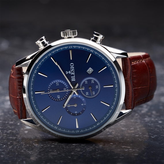 Mens Watches | Mens Watch | Chronograph Watch | Luxury Watch | Watches for Men | Mens Wrist Watches | Leather Watch Men