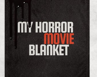Horror Movie Blanket: Halloween Decor, Christmas Gift, Xmas Gift,