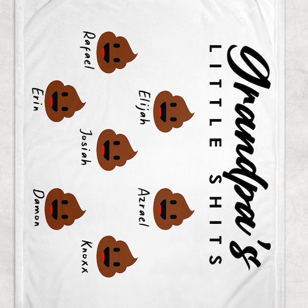 Poop Emoji Blanket Etsy