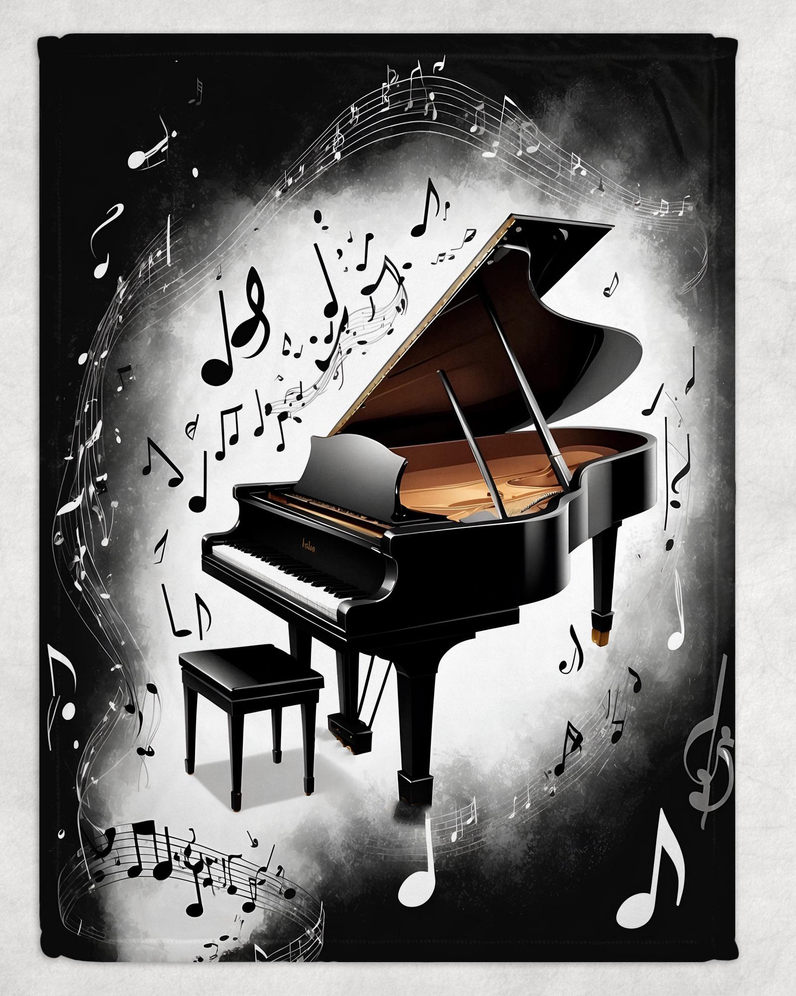 Grand Piano Throw Blanket - Etsy
