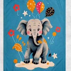 Elefant-Babyparty für neue Mutter und Vater Geschenke für erwartete Mutter und Vater neue Mutter Schwangerschaft Geschenk für Mutter zu sein Sonogramm Decke