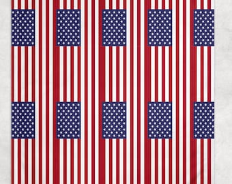 American Flag Fleece Throw Blanket, Soft Comforting