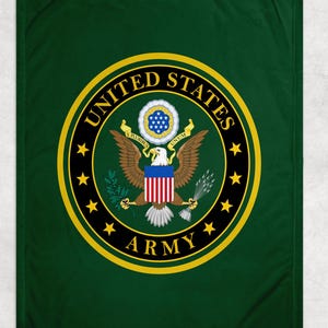 US Army -Military Service - Fleece Blanket Throw