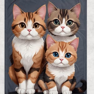 Couverture de chat pour les amoureux des chats, couverture pelucheuse douillette, cadeau sur le thème du chat, cadeau pour le lecteur, maman ou papa chat, cadeau pour propriétaire d'animal de compagnie