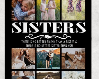 Personalized Blanket For Sister/Bestie, Custom Gift, Blanket For Sister's Day, Fleece Blanket And Throws, Customized Gift For Bestie/Sister