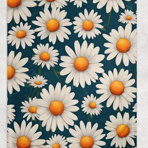 Retro Flower blanket, Fleece blanket, Baby blanket, birthday gift idea