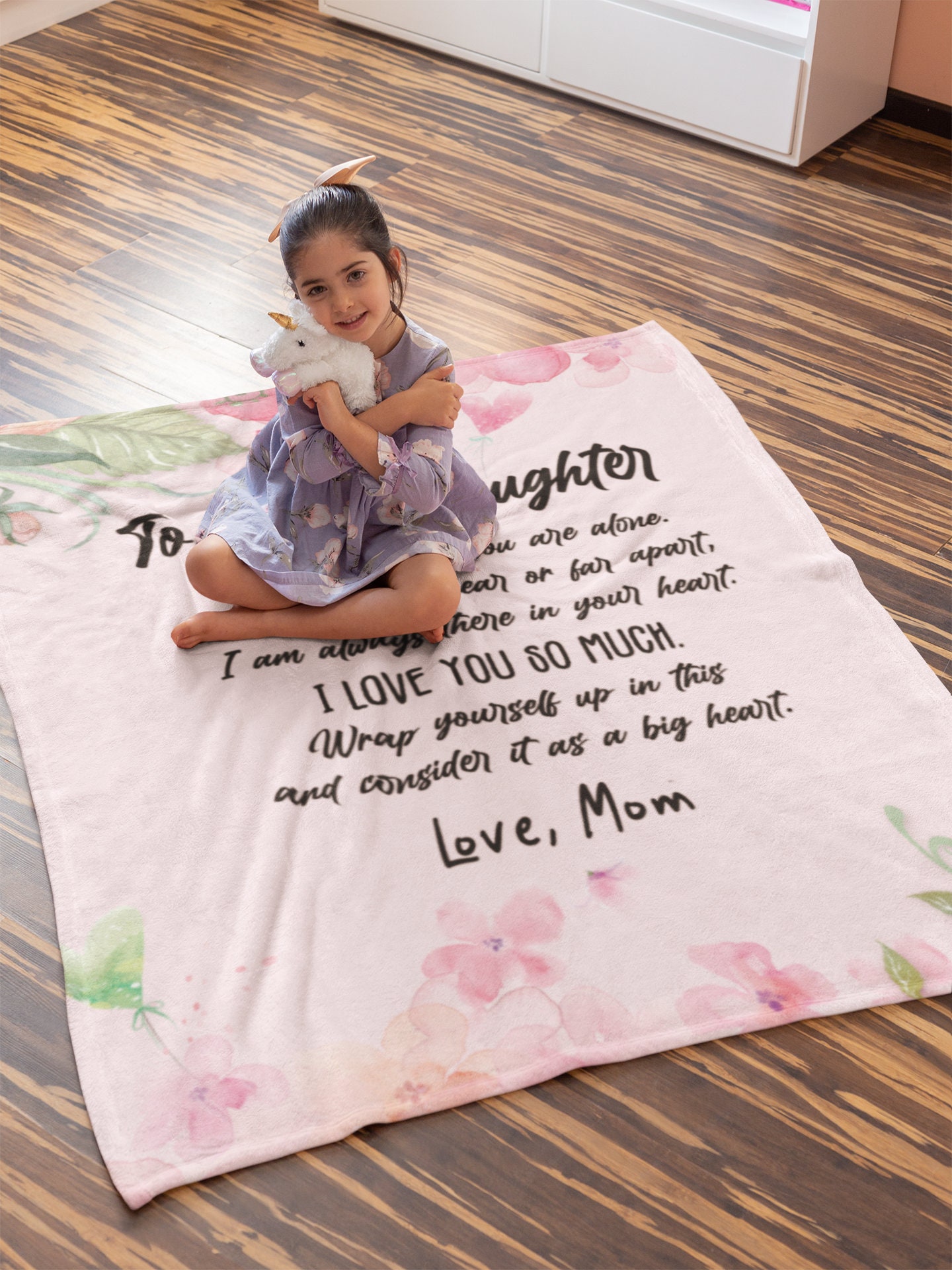 Daughter Blanket Mother Daughter Gift to My Daughter Blanket Adult Daughter Gift Personalize to My Daughter Daughter Gift From Mom Etsy Canada