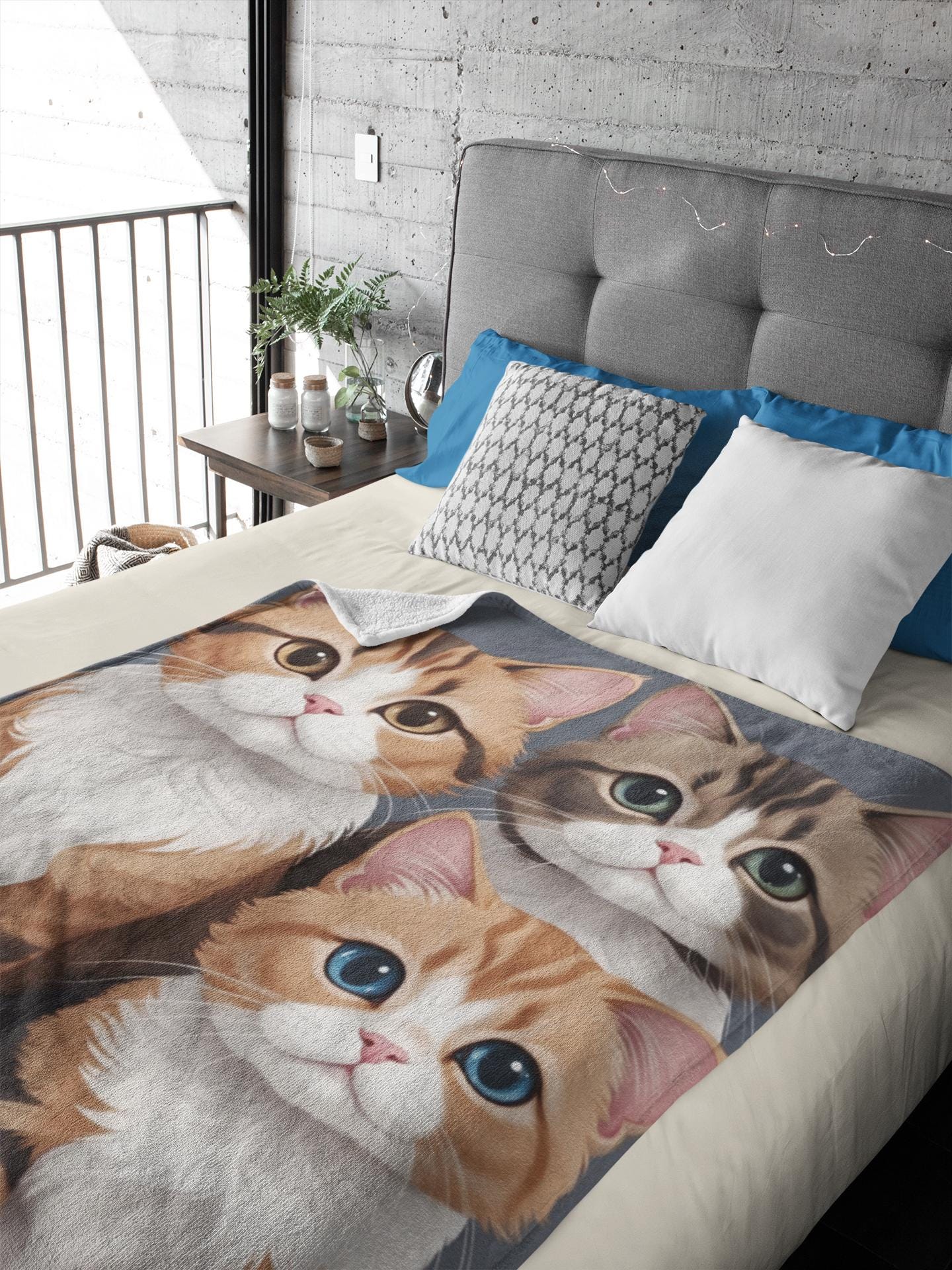 Enthusiasm Katzen-Mam-Decke, Katzenliebhaber-Gesche Produktbild-Vorschau 5