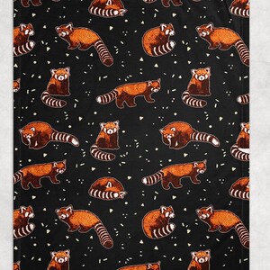 Cute Red Panda Blanket Red Panda Throw Blanket Red Panda Fleece Blanket Red Panda Pattern Blanket Red Panda Print Kids Blankets Etsy Canada