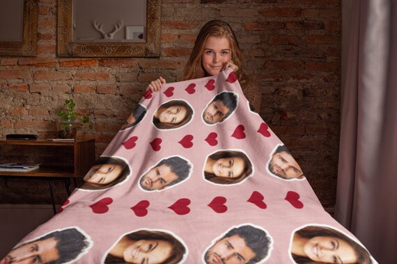 Custom Face Blanket Personalized Throw Blanket Custom Photo Blanket Personalized Photo Blanket Funny Customized Gift Idea for Him Her Etsy Canada