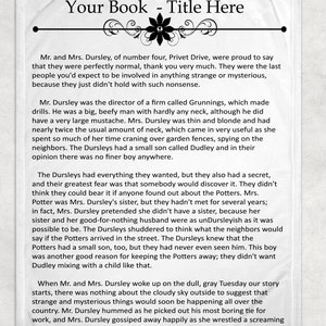 Book Blanket Custom Book Page Blanket