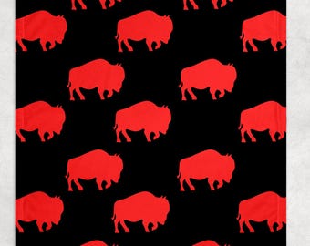 Buffalo Fleece Blanket, Super soft blanket for Football fans, Mafia