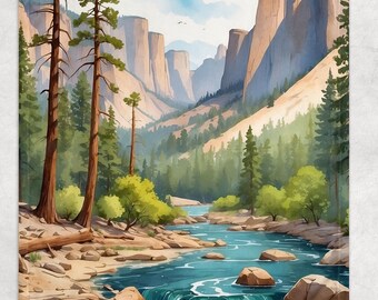 National Parks Vertical Fleece Blanket, Camp Blanket, Camping Gift RV Accessories for Inside Out Door Lover Gift Nature Lover Gift