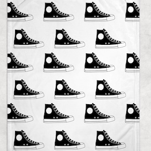 Sneakers Shoes Blankets, Sneakers Shoes Blanket, Shoes Decor, Sneakers Gift Blanket