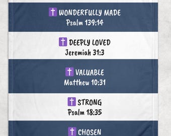 God Say You Are Blanket,  Religious Gifts, Bible Verse Blanket, God Blanket, Jesus Blanket, Christian Blanket