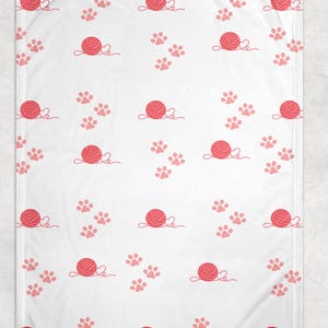 Niedliche Katzendecke Fleece-Decke für Katzenliebhaber Niedliche Katzen Fleece-Decke Minky-Decke Katzenmama Decke Katzenmama Geschenk Katzenwurf