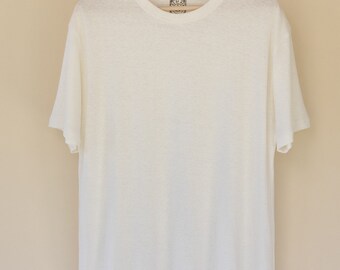 Breezey Organic White Hemp T-shirt