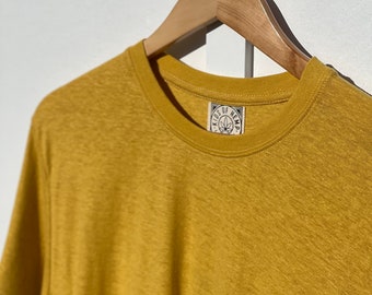 Breezey Natural Mustard Hemp T-shirt