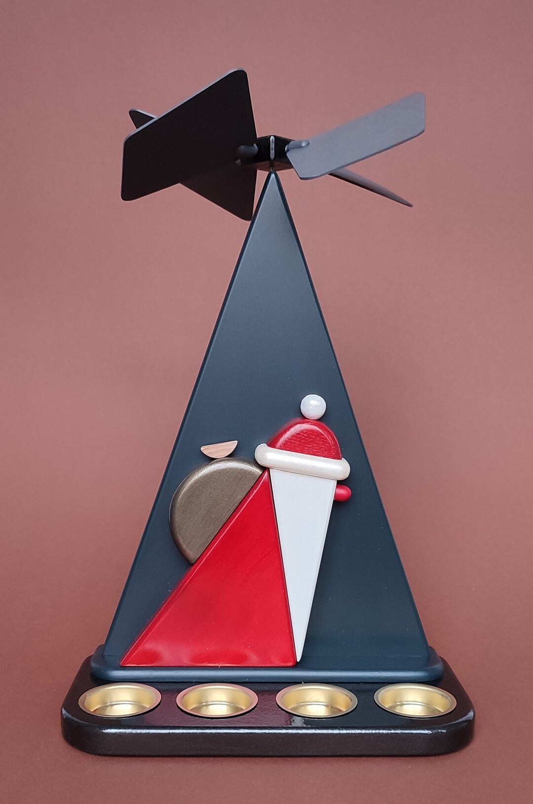 Big Christmas Pyramid With Santa Claus - Etsy