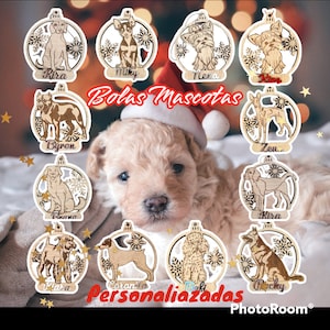 Christmas balls Personalized with Pets