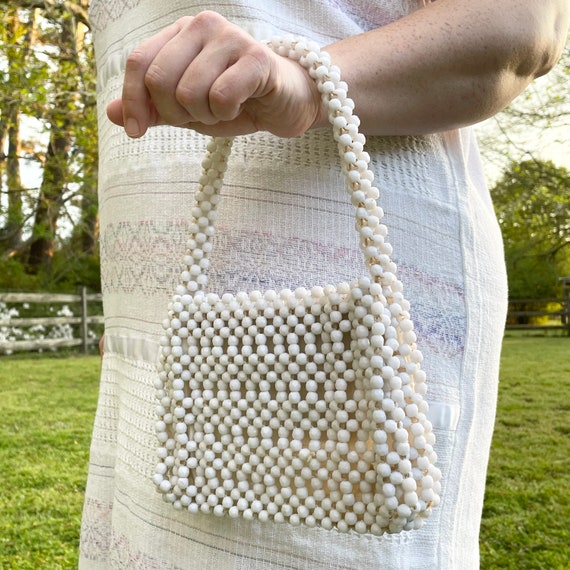 Vintage 1950s Beaded Purse - image 4