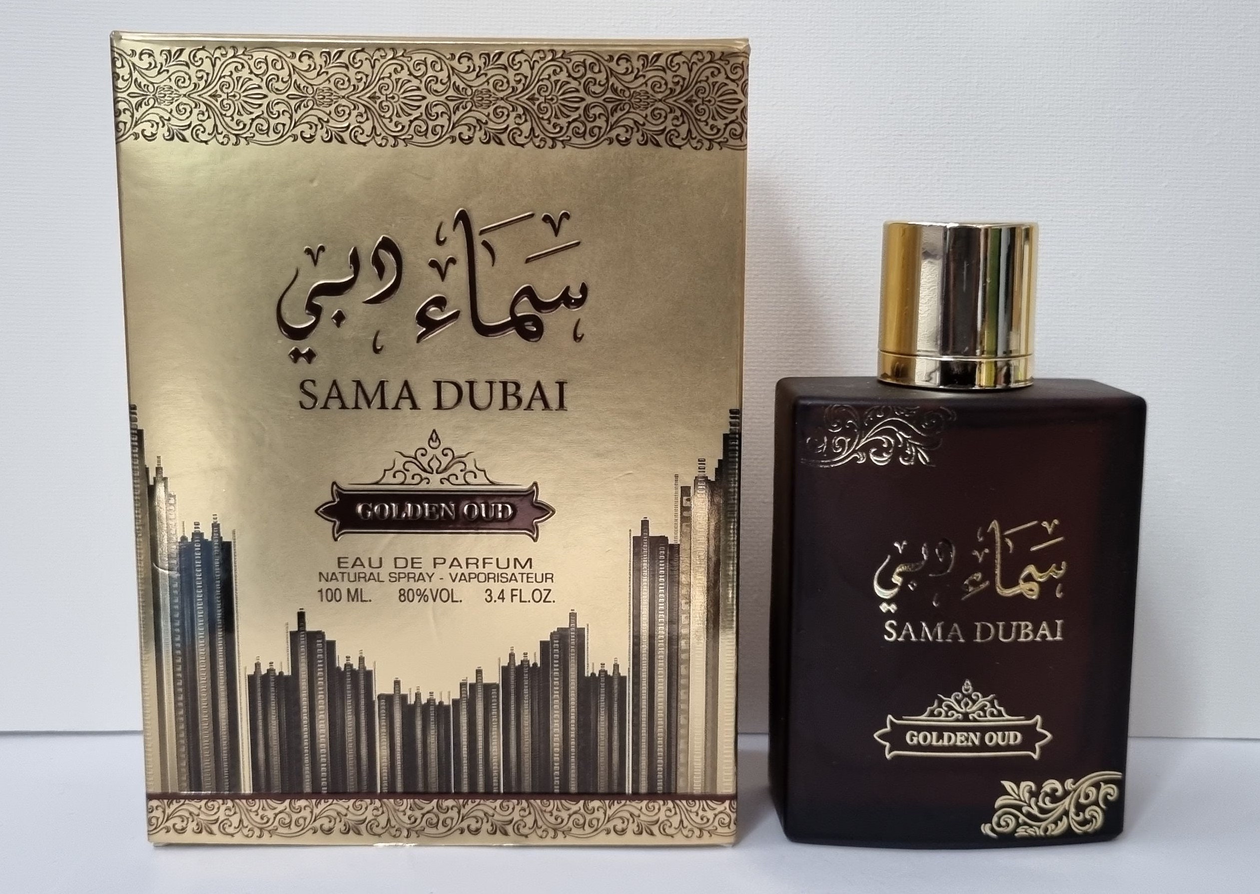Sama Dubai Golden Oud Eau De Parfum 100ml by Zaafaran Natural
