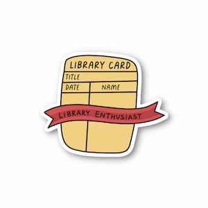 Sticker vinyle livresque passionné de bibliothèque | marchandise livresque |  cadeaux lecteur lecture | Sticker pour couverture Kindle kobo | Lecteur Smut romance | Booktok