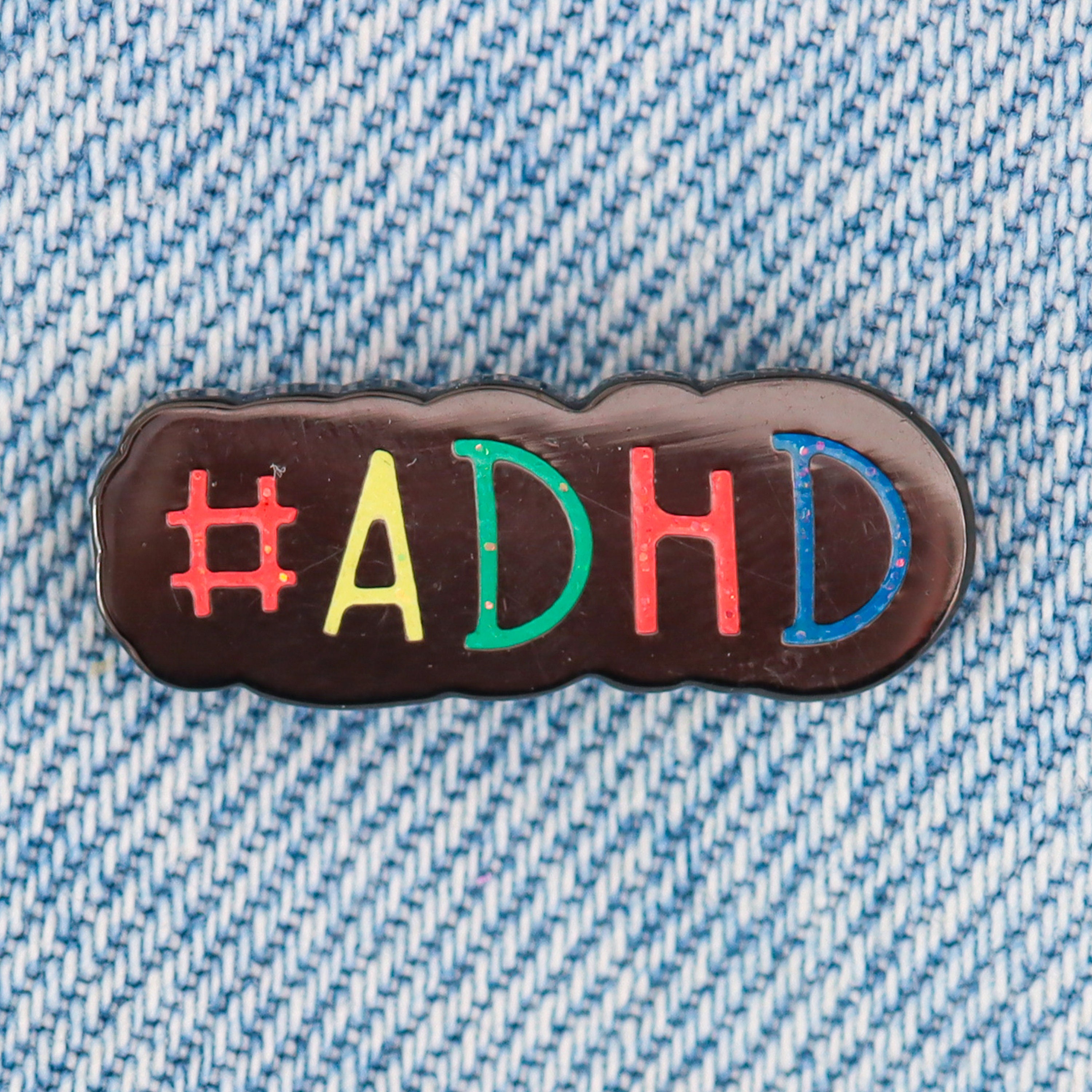 Adhd Enamel Pin, Adhd Awareness, Mental Health Pin, Neurodiversity Pin ...
