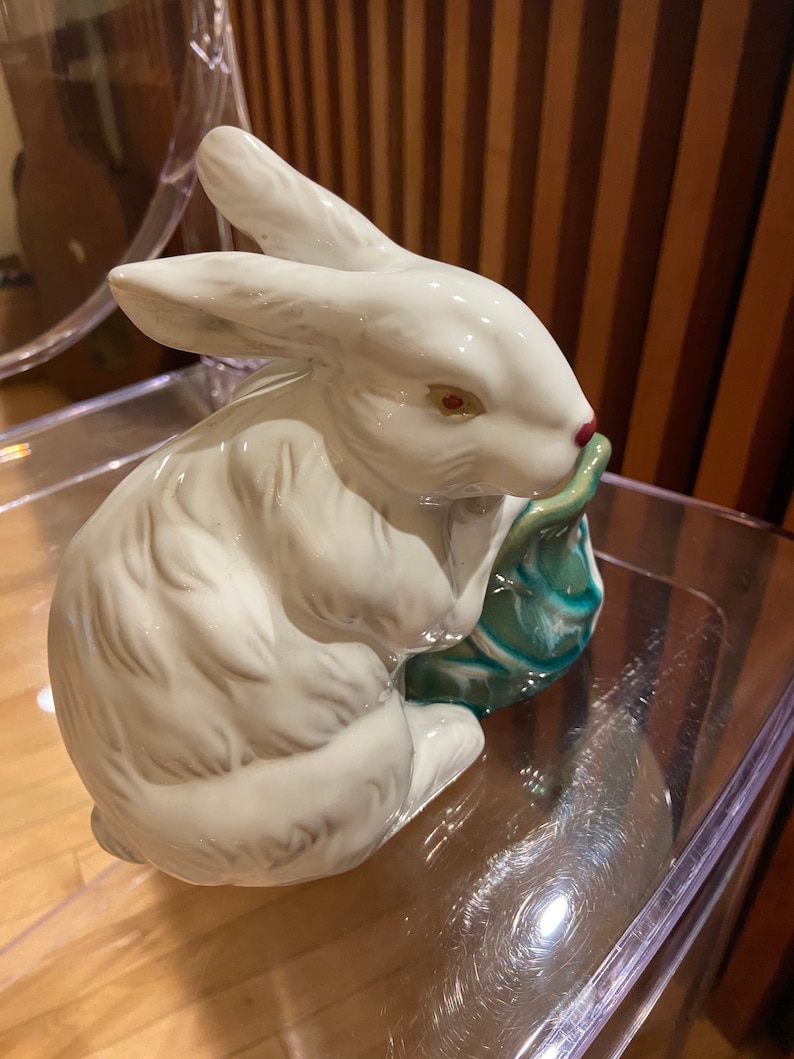 Ceramic Bunny Cachepot