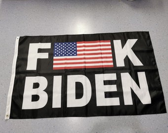 F**k Biden Flag 3x5 American Double Side Print Garden House Banner Durability 