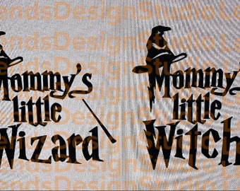 Mommy's Little Witch or Wizard Digital File