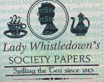 Lady Whistledown SVG