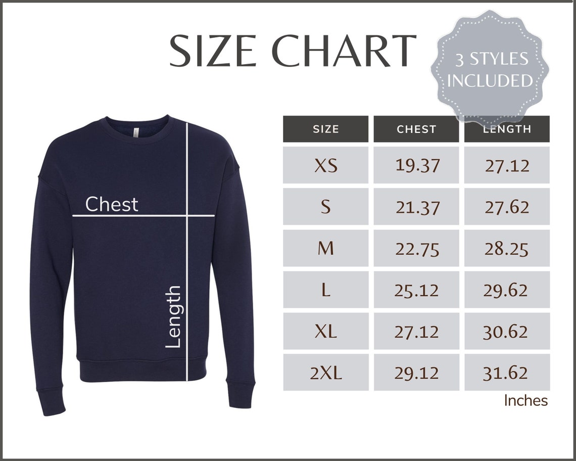 bella and canvas crewneck