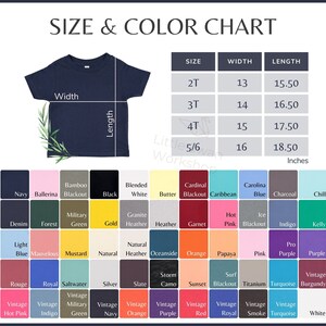 Rabbit Skins 3321 Color Chart 3321 Color and Size Guide Rabbit Skins ...