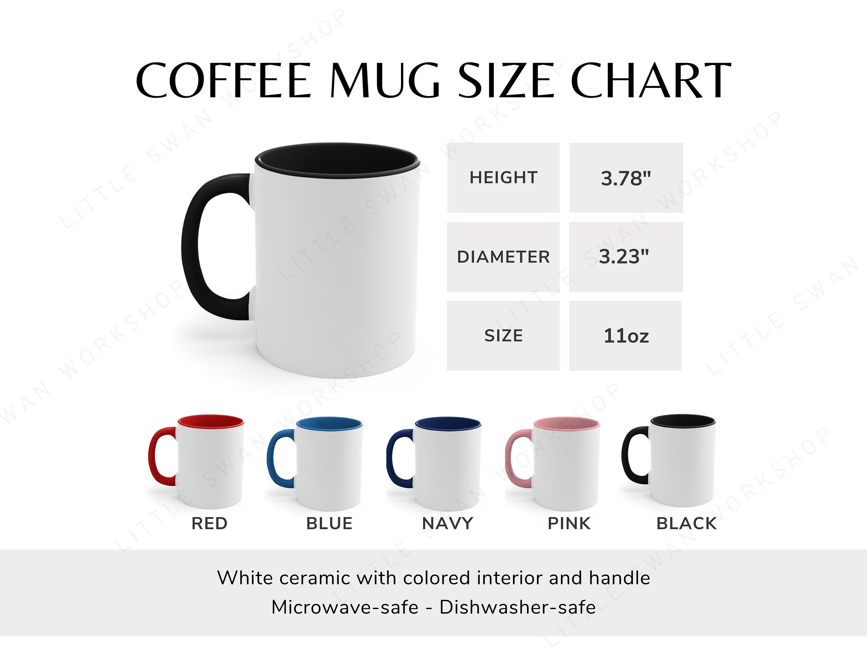 Black 11oz Mug Sublimation Blank Black Ceramic Coffee Mug 11 Oz Blank White  11 Oz Ceramic Mug 