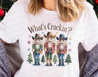Nutcracker Christmas Shirt Vintage Holiday Ballet Shirt Cute Christmas Top Gift for Nutcracker Lover