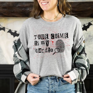True Crime Lover Shirt, I Like Murder Shows Shirt, Criminal T-Shirt, Funny Crime Tee, True Crime Gift, Gift for True Crime Lover