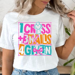 He Is Risen Easter Shirt: Christian Cross Graphic Tee