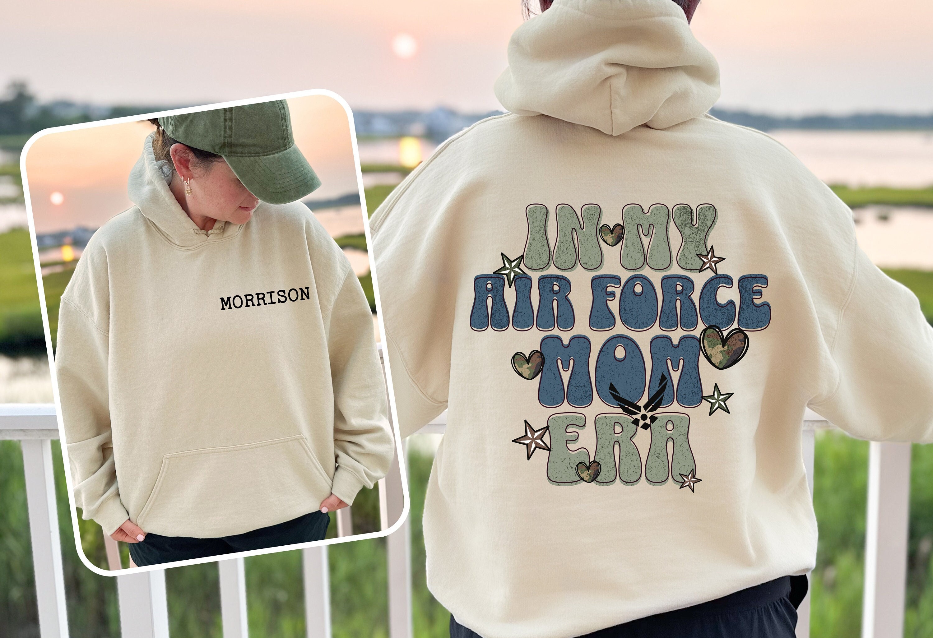 Custom air force hoodie hotsell