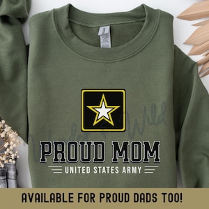 Army Mom sweatshirt, Army Mama shirt, Soldier's Mom, Gift for Army Family shirt, Veterans Mom shirt, Military Mom shirt, Love My Soldier