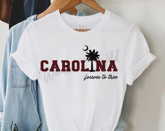 South Carolina Shirt Gamecock Fan shirt Palmetto State Gift for Gamecocks Fan Hoodie Game Day shirt Tailgate Outfit Carolina Football