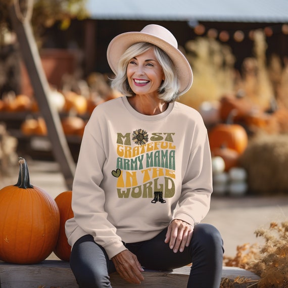 Army mom sweatshirt new arrivals
