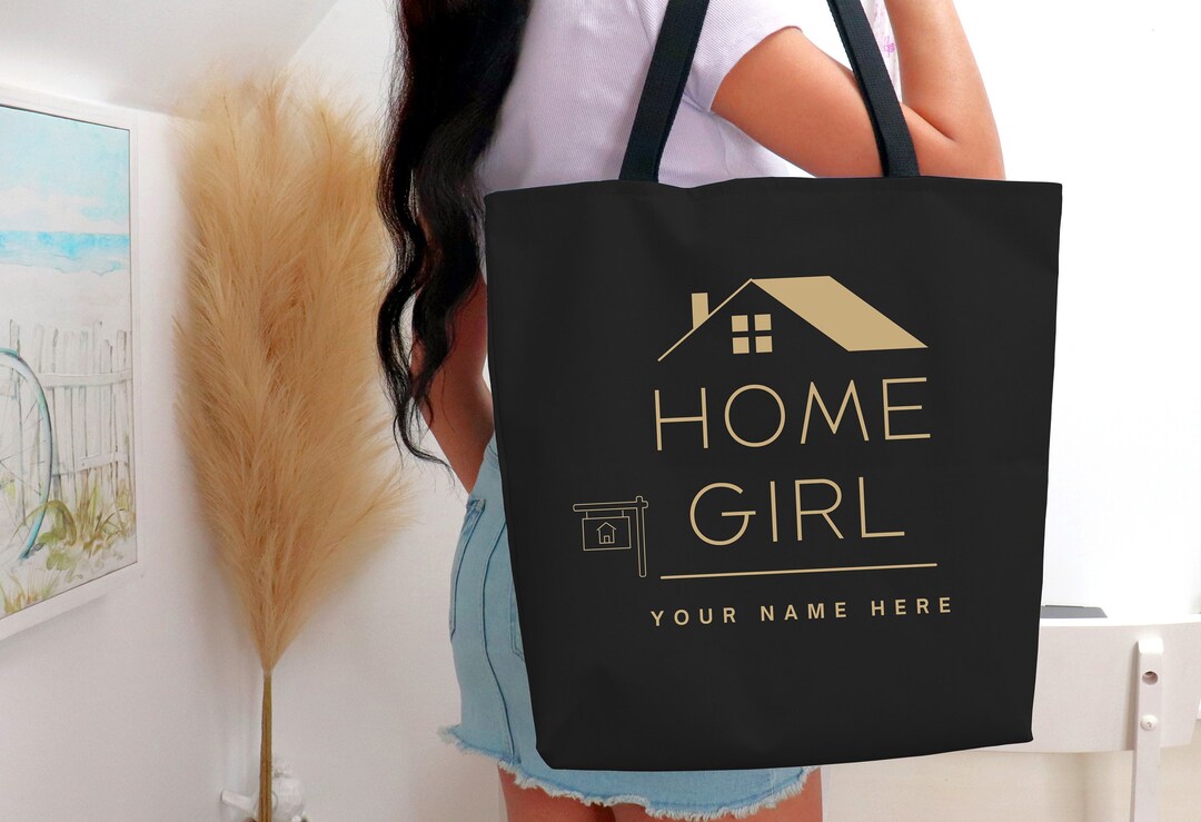 Personalized Realtor Tote Bag, Gift for Real Estate Agent, Realtor Tote