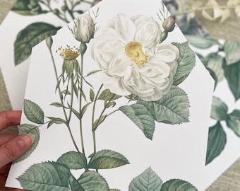 Envelope Liners | Envelope Liners for Envelopes | Fine Art Wedding Stationery | Wedding Invites | Vintage Envelope Liner | Original Artwork