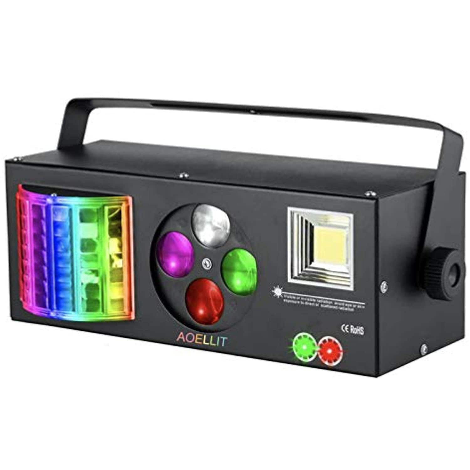 DJ Lights Sound Activated RGBW AOELLIT Strobe Party Disco Etsy
