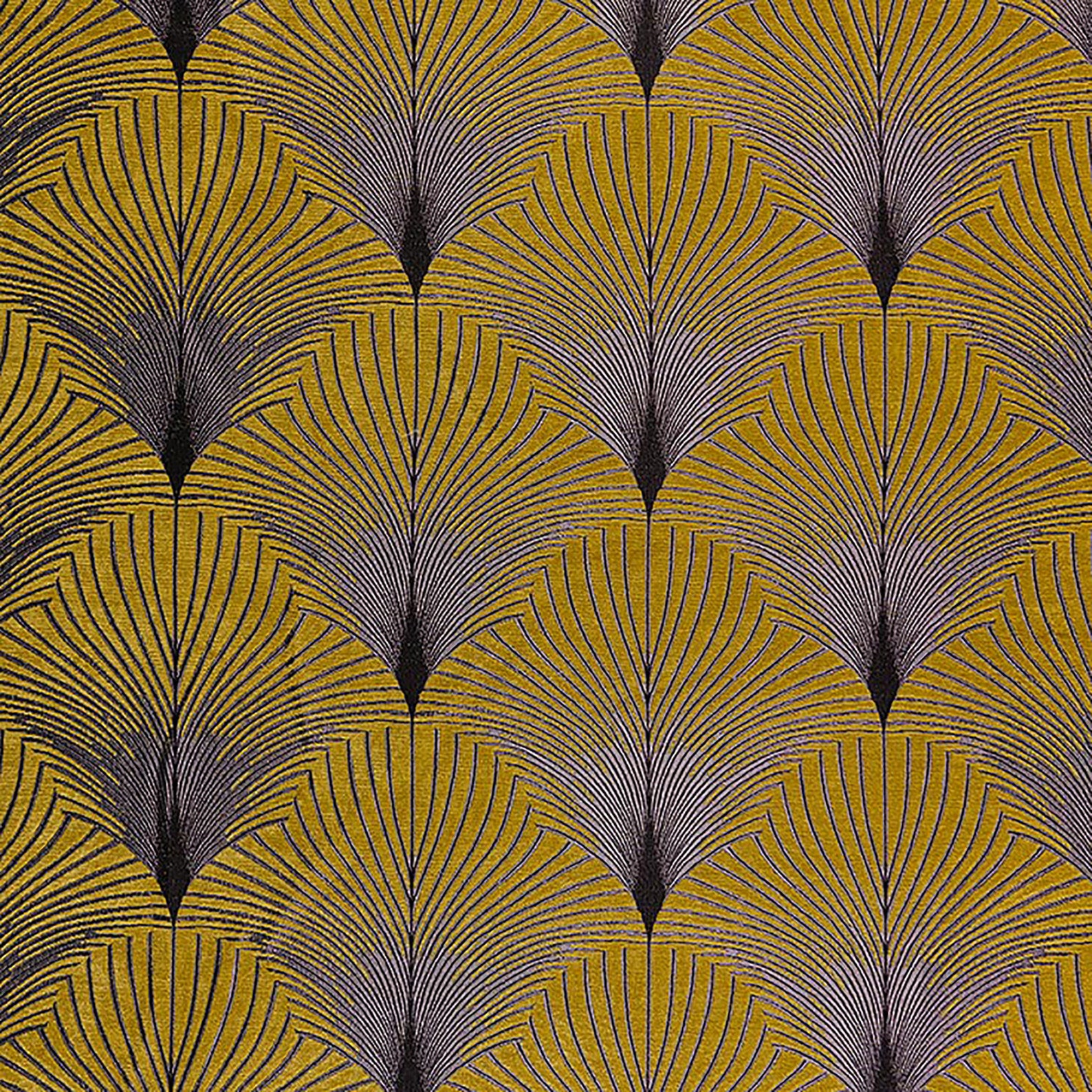 New York Art Deco fabric Etsy