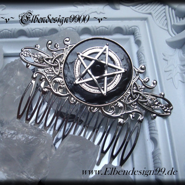 Celtic Hair Comb Etsy