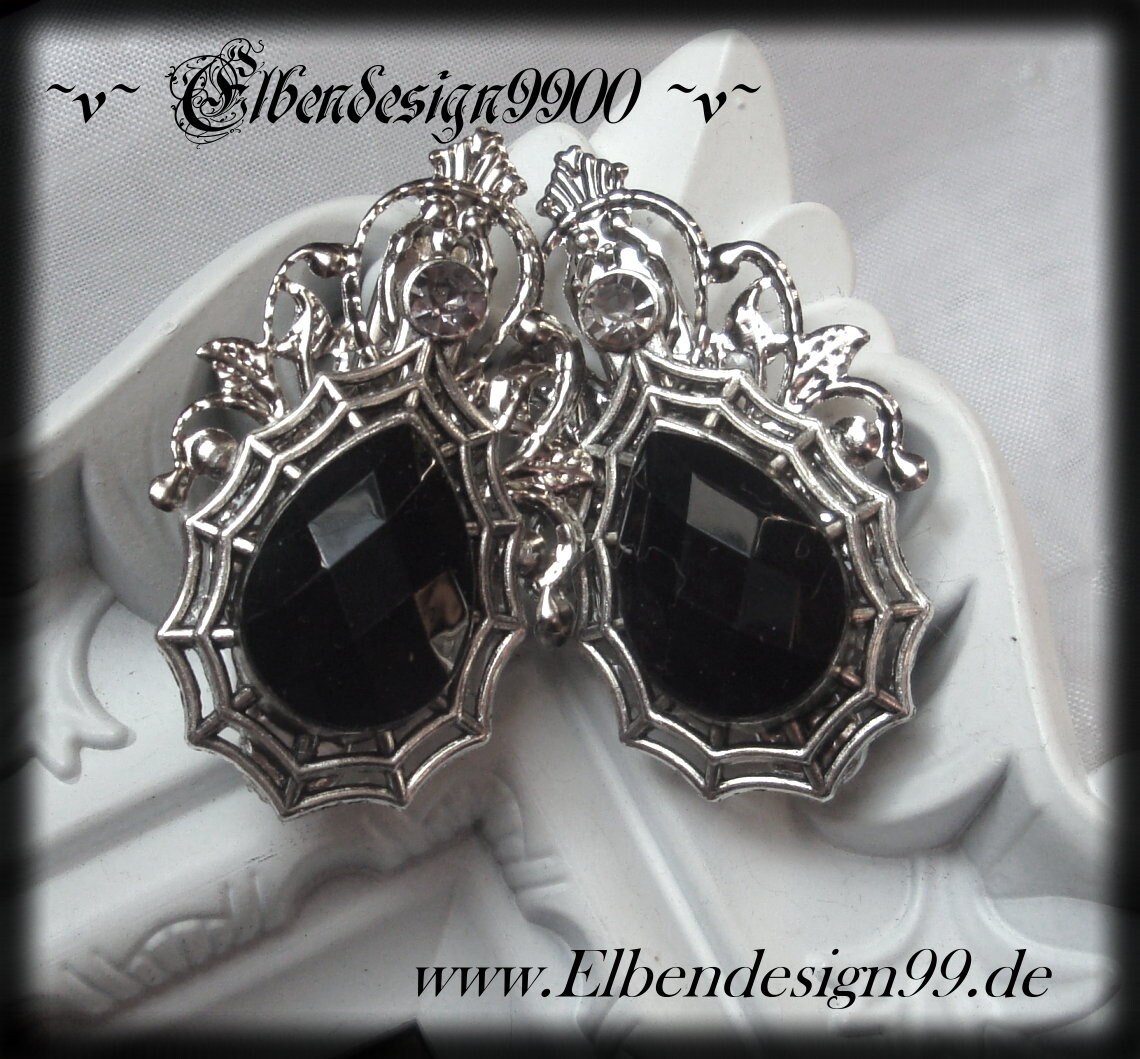 Handgeschmiedete Haarspangen – Wicca-Hexen-Stylingnadeln, Schwarz | Für Renaissance-Festival & Alltag